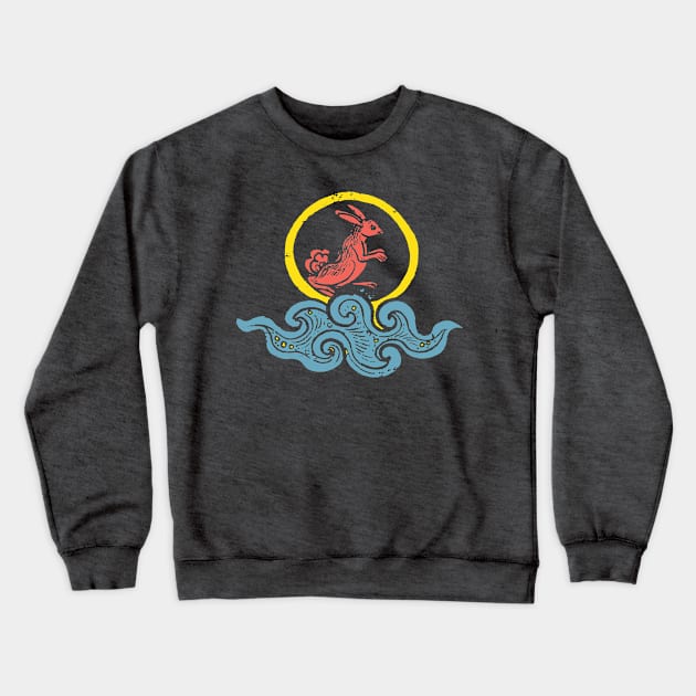 Cry for the Moon Crewneck Sweatshirt by IAKUKI